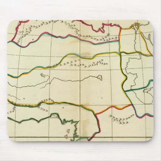 Plain-kaart Afrika Muismat (Voorkant)