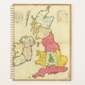 Plain-kaart Britse eilanden Planner (Voorkant)