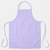 Plain Lavender Schort (Voorkant)
