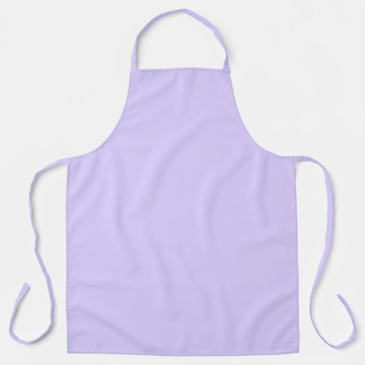 Plain Lavender Schort (Voorkant)