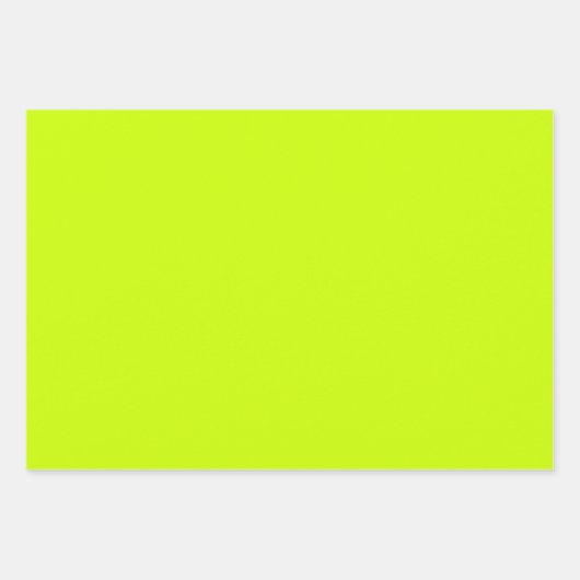 Plain Limoen Spring Lemon Green Shades 3 Tones Inpakpapier Vel (Voorkant)