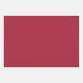 Plain Madder MIT MU Red Shades 3 Tones Inpakpapier Vel (Voorkant)