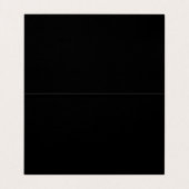 Plain Modern minimalist Visitekaartjes (Binnenkant ongevouwen)