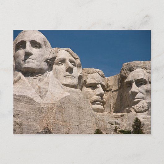 Plain Mount Rushmore National Memorial SD Briefkaa Briefkaart (Voorkant)