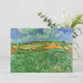 Plain Near Auvers van Vincent van Gogh (Staand voorkant)