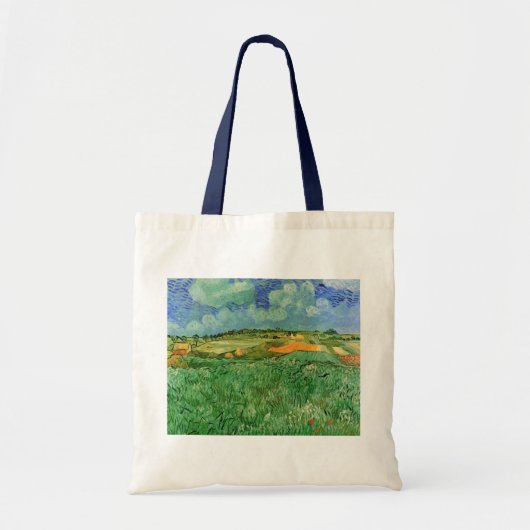 Plain Near Auvers van Vincent van Gogh Tote Bag (Voorkant)