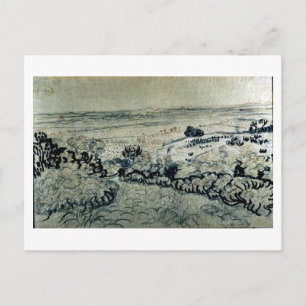 Plain of La Crau Van Gogh Fine Art Briefkaart