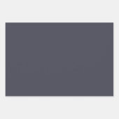 Plain Onyx Platinum Payne's Grijze tinten 3 tinten Inpakpapier Vel (Voorkant 2)