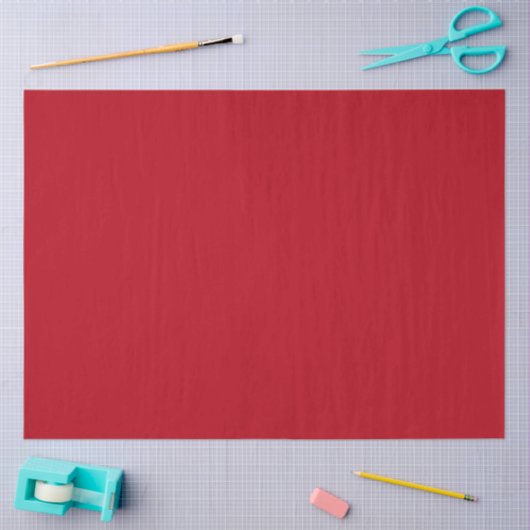 Plain paprika red tissuepapier (Craft)