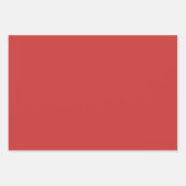 Plain Perzisch Sangria Red Shades 3 Tones Inpakpapier Vel (Voorkant)