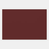Plain Prune Bourgogne Roos Maroon Shades 3 Tones Inpakpapier Vel (Voorkant 3)