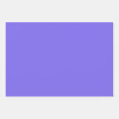 Plain Rebecca Violet Slate Paarse tinten 3 tinten Inpakpapier Vel (Voorkant 3)