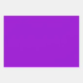 Plain Rebecca Violet Slate Paarse tinten 3 tinten Inpakpapier Vel (Voorkant 2)