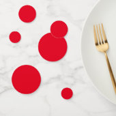 Plain Red Color Table Confetti (Groep)