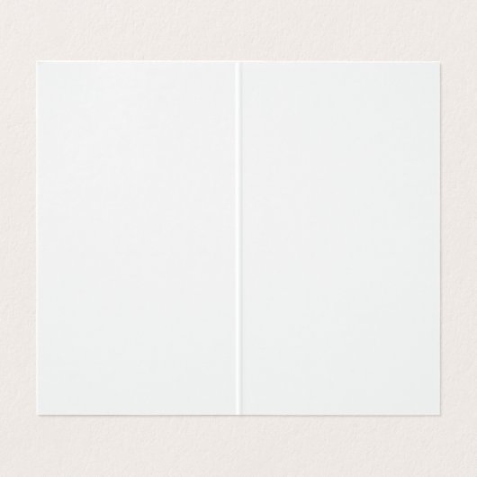 Plain Red Monogram Schattige Minimalist Plain Visitekaartjes (Binnenkant ongevouwen)