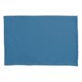 Plain Royal Blue Pillowcases Kussensloop (Voorkant-Links)