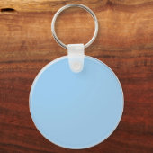 Plain Shades: Baby Blue Sleutelhanger (Voorkant)