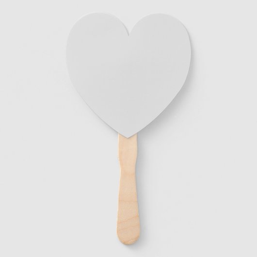 Plain Silver Handwaaier (Achterkant)