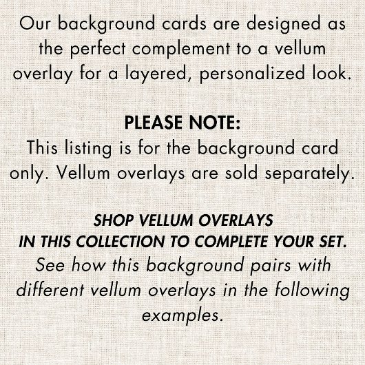 Plain Terracotta Achtergrond voor Vellum Overlay Kaart