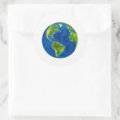 Plain Wereldbol Jesse Tree Sticker (Tas)