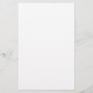 Plain White Stationery Briefpapier