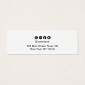 Plain White Stud Earring Display (Dos)