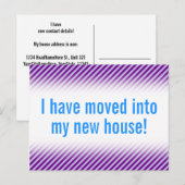 Plaine et nouvelle carte postale à la maison (Devant / Derrière)