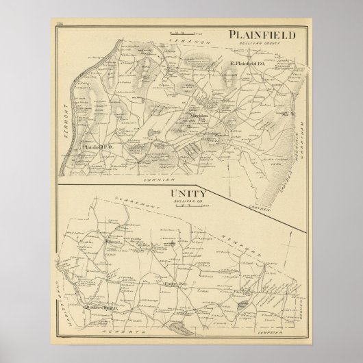Plainfield, eenheid poster (Voorkant)