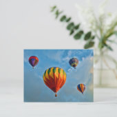 Plainville Balloons Briefkaart (Staand voorkant)