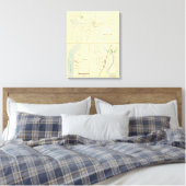 Plainville, Warehouse Pt, Windsor Canvas Afdruk (Insitu (Slaapkamer))