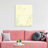 Plainville, Warehouse Pt, Windsor Canvas Afdruk (Insitu (Woonkamer))
