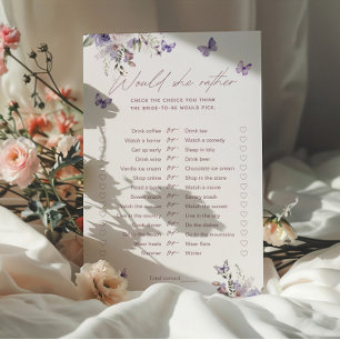 Plairait-elle à papillon Fête des mariées carte de