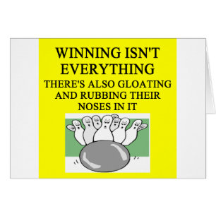 Plaisanterie de BOWLING