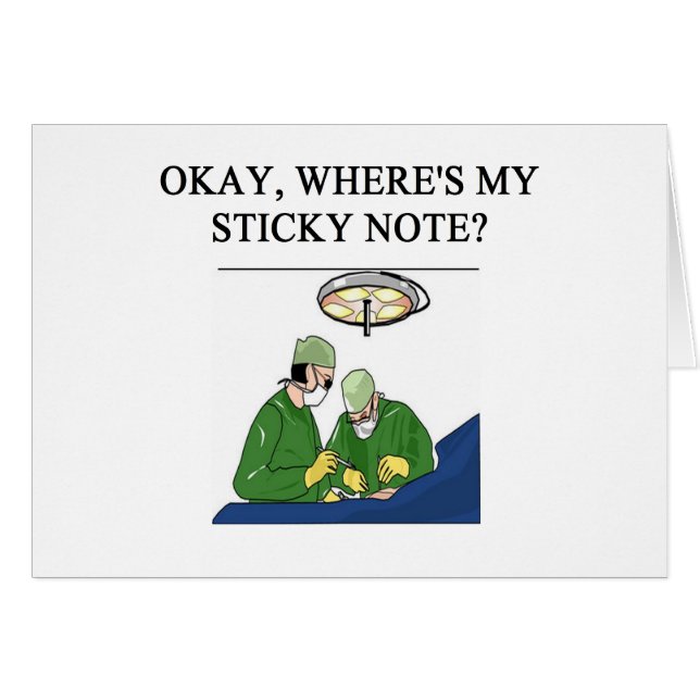 plaisanterie de chirurgien de médecin de docteur (Devant horizontal)