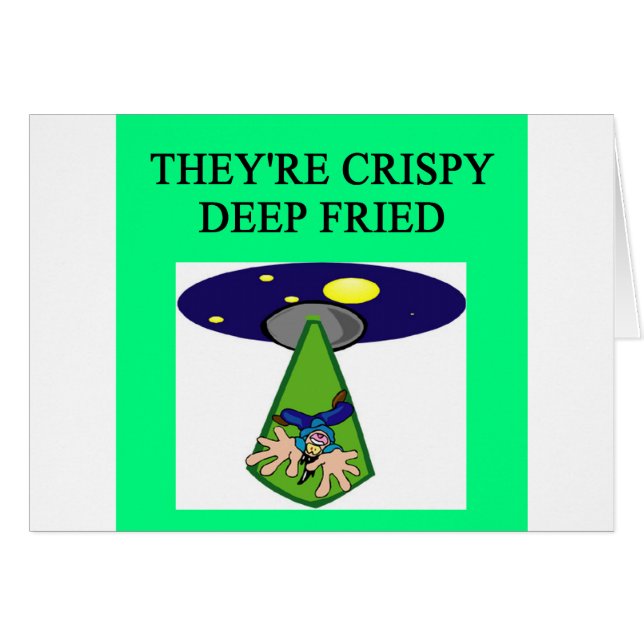 plaisanterie étrangère d'UFO du secteur 51 (Devant horizontal)