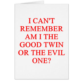 plaisanterie jumelle mauvaise