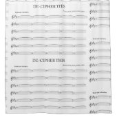 Plaisanterie pour le rideau en douche d'organistes (Devant)