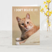 Plaisanterie sur l'âge Carte d'anniversaire (Fleur jaune)