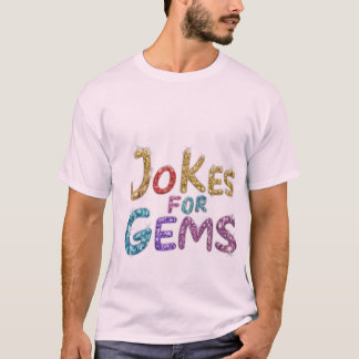 Plaisanteries pour t-shirt gemme