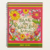 Plaisir Bible Florale Verse Inspirivité joyeuse (Devant)