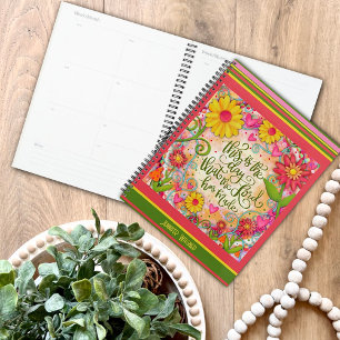 Plaisir Bible Florale Verse Inspirivité joyeuse