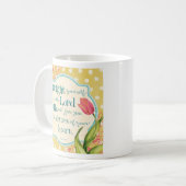 Plaisir dans le seigneur - tasse de café (Devant gauche)