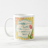 Plaisir dans le seigneur - tasse de café (Gauche)