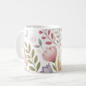 Plaisir de Pâques florissant : Mug floral (Devant gauche)