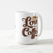 Plaisir des amateurs de café : Mugs de café (Devant droit)
