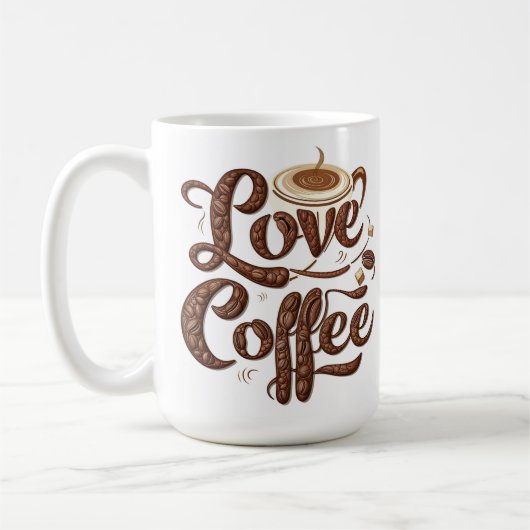 Plaisir des amateurs de café : Mugs de café (Gauche)