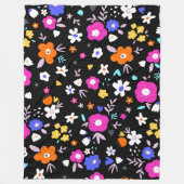 Plaisir floral 60x80 Couverture polaire (Devant)