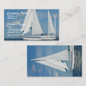 Plaisir naviguant des cartes de visite (Devant / Derrière)