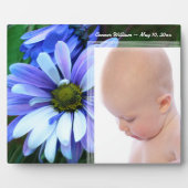 Plaisir pétale Plaque photo personnalisée (Devant)