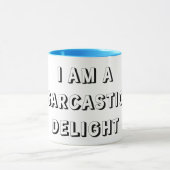 Plaisir saccadique drôle mug (Centre)